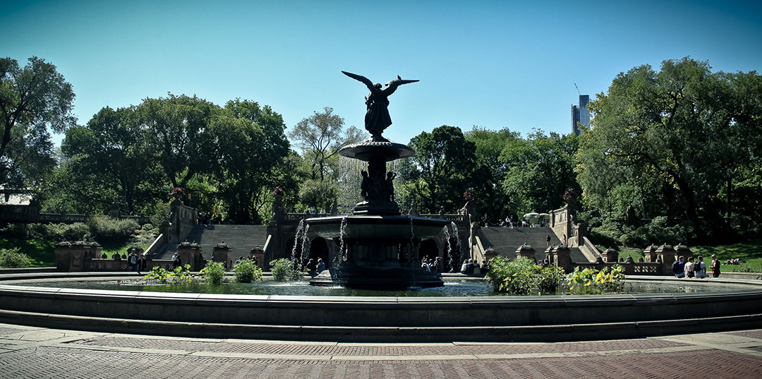 Bethesda Fontain fountain Central Park New York Manhattan