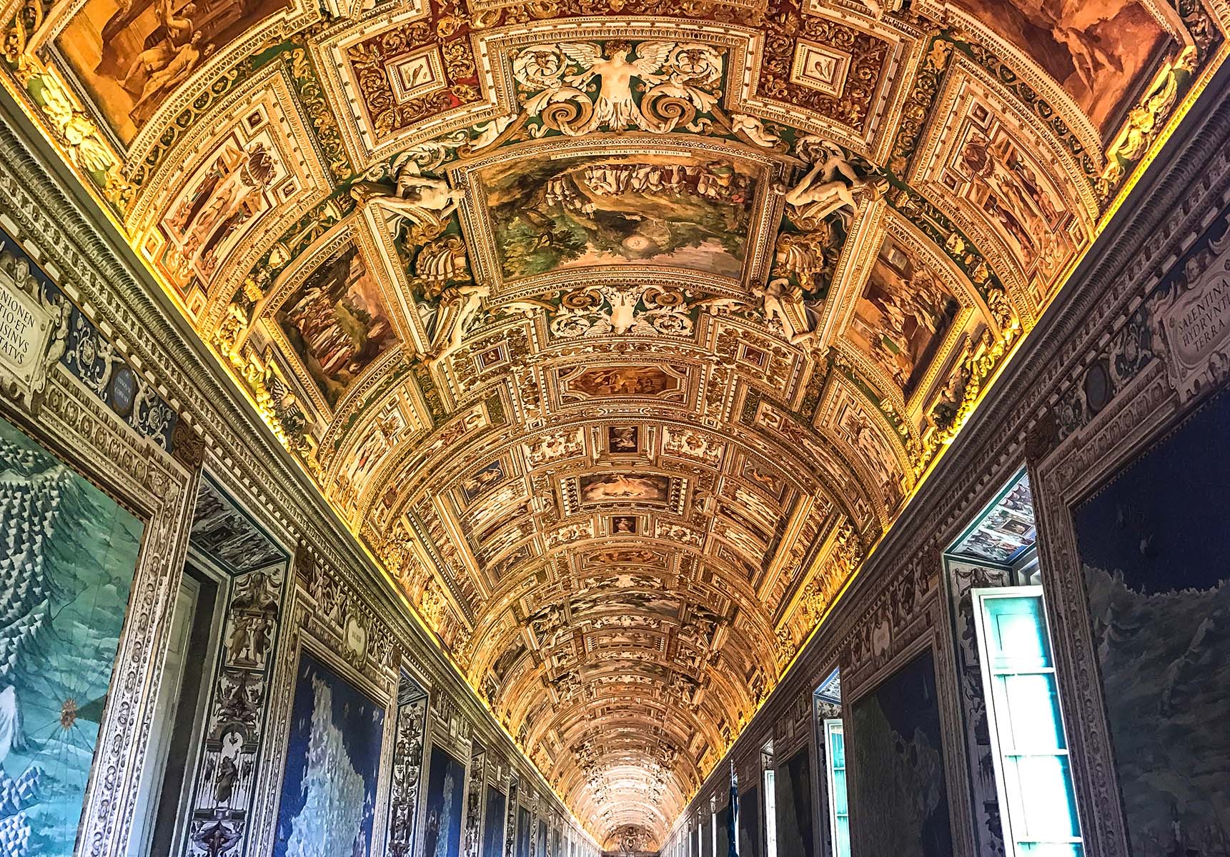 Galerie musées du vatican rome italie