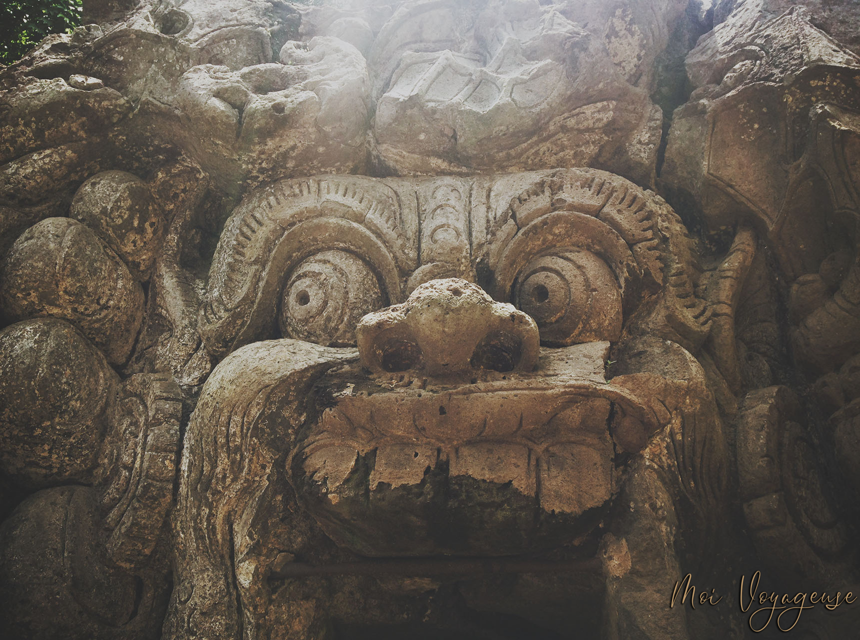 Goa Gajah temple bali indonésie