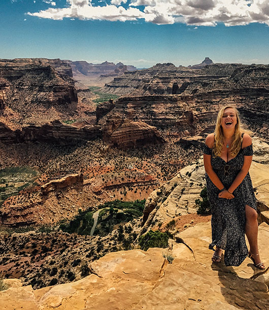 Little Grand Canyon Utah road trip USA