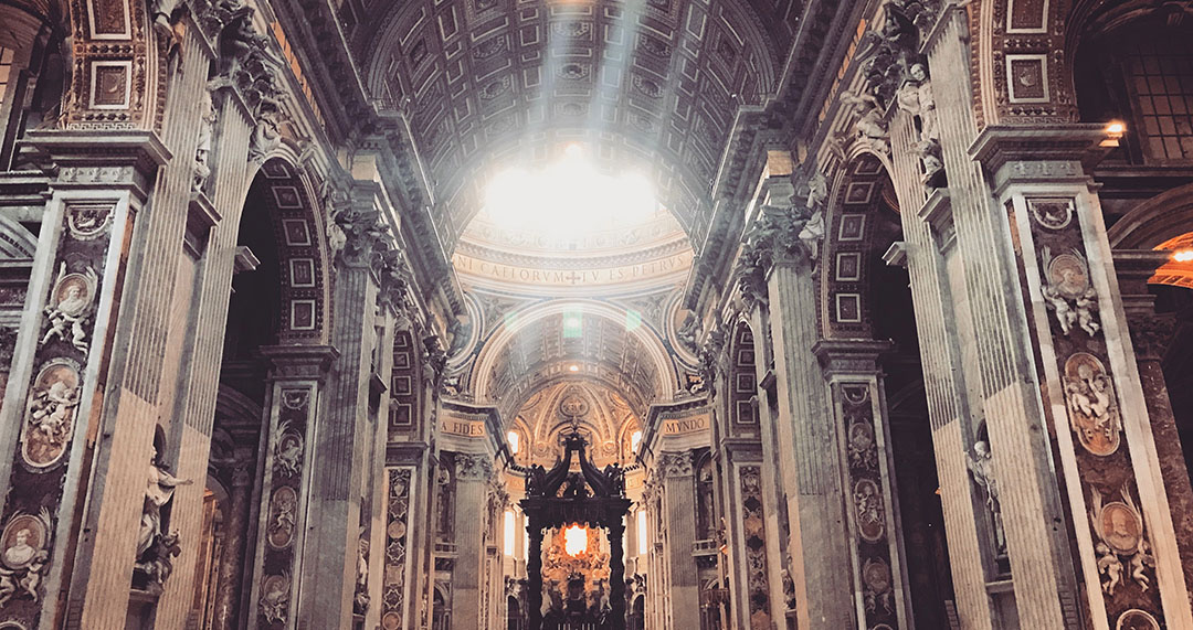 Vatican Basilique saint pierre interieur