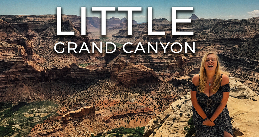 Little Grand Canyon Utah road trip USA Video Vlog