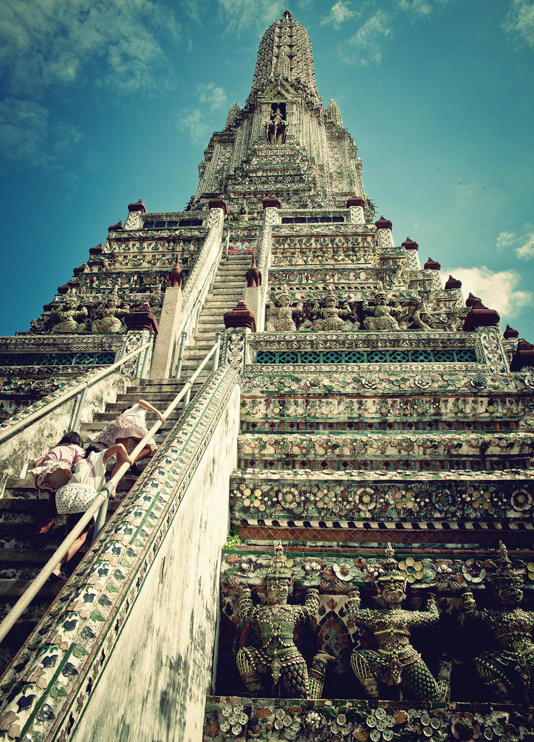 Wat arun temple bangkok thailande